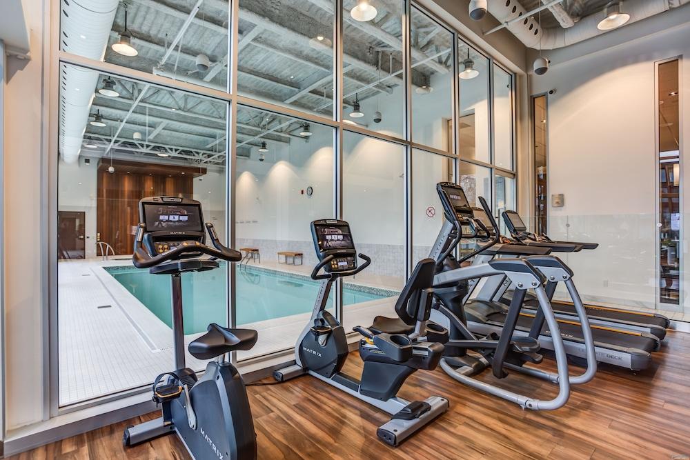 Otl Gouverneur Сагне Екстер'єр фото The gym at the hotel